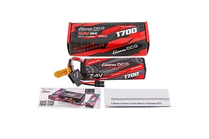 Gens Ace G-Tech 7.4V 1700mAh 35C 2S Hard Case LiPo Battery image 145083