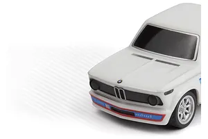 HPI Nano-TTR BMW 2002 Turbo RC Car Electric RWD 1/64 Scale RTR - White image 145095