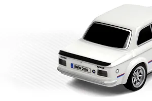 HPI Nano-TTR BMW 2002 Turbo RC Car Electric RWD 1/64 Scale RTR - White image 145096