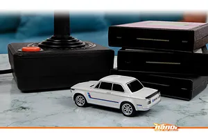 HPI Nano-TTR BMW 2002 Turbo RC Car Electric RWD 1/64 Scale RTR - White image 145097