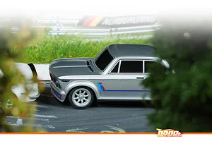 HPI Nano-TTR BMW 2002 Turbo RC Car Electric RWD 1/64 Scale RTR - Silver image 145103