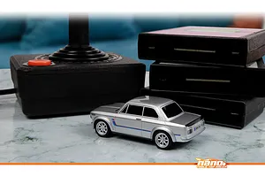 HPI Nano-TTR BMW 2002 Turbo RC Car Electric RWD 1/64 Scale RTR - Silver image 145109