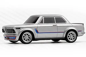 HPI Nano-TTR BMW 2002 Turbo RC Car Electric RWD 1/64 Scale RTR - Silver image 145114