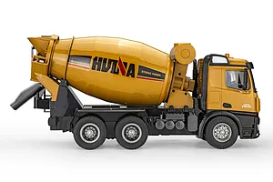 Huina Cement Mixer Truck RC Construction Vehicle Electric 4WD 1/14 Scale RTR image 145119