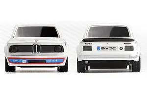 HPI Nano-TTR BMW 2002 Turbo RC Car Electric RWD 1/64 Scale RTR - White image 145122