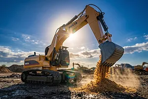 Huina 1580 RC Excavator Electric Tracked 1/14 Scale RTR image 145332