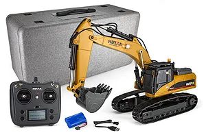 Huina 1580 RC Excavator Electric Tracked 1/14 Scale RTR image 145337