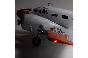 E-Flite RC Plane Beechcraft D18/RC-45J 1.5m Trainer BNF Basic with AS3X+ and Safe Select Technology image 145643