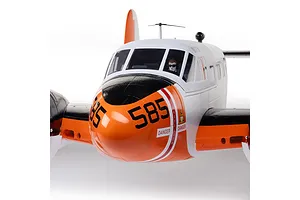 E-Flite RC Plane Beechcraft D18/RC-45J 1.5m Trainer BNF Basic with AS3X+ and Safe Select Technology image 145647