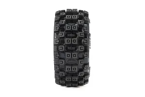 Pro-Line 1/16 Badlands MX Front &amp;amp; Rear Tyres on Black Split Six Rims - Glued Wheels 4Pcs image 3