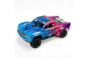 Pro-Line 1/16 Badlands MX Front &amp;amp; Rear Tyres on Black Split Six Rims - Glued Wheels 4Pcs image 6