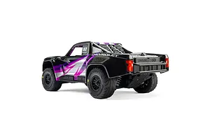 Pro-Line 1/16 Vector Front &amp;amp; Rear Tyres on Black Split Six Rims - Glued Wheels 4Pcs image 7