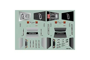 Pro-Line 1/30 Coyote High Performance Limited Edition Painted Body Shell - Tan Topographical image 3