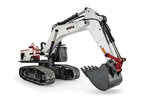 Huina 1594-W RC Excavator Electric Tracked 1/14 Scale RTR - White image 145802