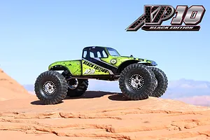 Reefs RC XP10 Plague Black Edition RC Rock Crawler Electric 4WD 1/10 Scale Assembled Kit image 145929