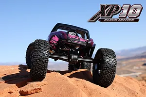 Reefs RC XP10 Plague Black Edition RC Rock Crawler Electric 4WD 1/10 Scale Assembled Kit image 145931