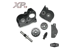 Reefs RC Aluminium XPT3 LCG Complete Transmission - Black image 145937