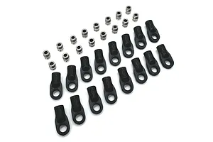 Reefs RC Rod Ends and Stainless Steel Pivot Balls 16Pcs image 145940