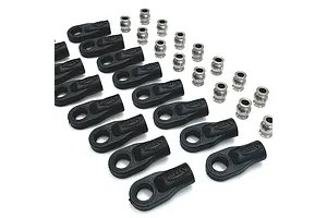 Reefs RC Rod Ends and Stainless Steel Pivot Balls 16Pcs image 145941