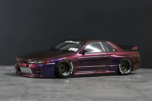 Pandora RC 1/10 BNR32 Skyline GT-R R32 Unpainted Body Shell - Clear