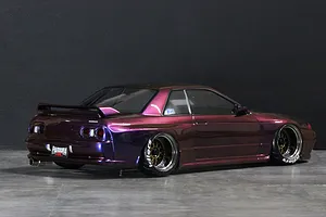Pandora RC 1/10 BNR32 Skyline GT-R R32 Unpainted Body Shell - Clear image 2
