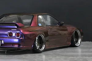 Pandora RC 1/10 BNR32 Skyline GT-R R32 Unpainted Body Shell - Clear image 7