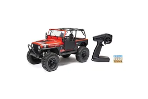 Axial SCX10 III Jeep CJ-7 V2 RC Rock Crawler Electric 4WD 1/10 Scale RTR - Red image 146141