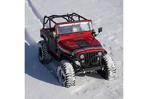 Axial SCX10 III Jeep CJ-7 V2 RC Rock Crawler Electric 4WD 1/10 Scale RTR - Red image 146156