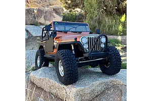 Axial SCX10 III Jeep CJ-7 V2 RC Rock Crawler Electric 4WD 1/10 Scale RTR - Copper Brown image 146158