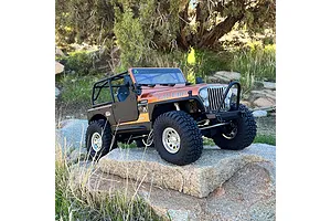 Axial SCX10 III Jeep CJ-7 V2 RC Rock Crawler Electric 4WD 1/10 Scale RTR - Copper Brown image 146171