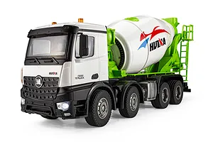 Huina Cement Mixer Truck RC Construction Vehicle Electric 4WD 1/14 Scale RTR