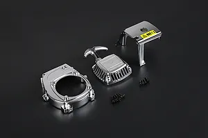 Rovan R320/R360 Chrome Pull Start, Engine and Head Cover