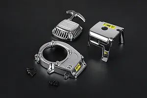 Rovan R320/R360 Chrome Pull Start, Engine and Head Cover image 146463