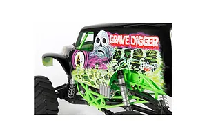 Axial SMT10 Monster Jam Grave Digger RC Rock Racer Electric 4WD 1/10 Scale RTR image 14649
