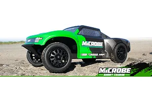 Maverick MiCROBE SC RC Short Course Truck Electric 2WD 1/24 Scale RTR - Green image 146502