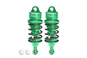 GPM Aluminium 78mm Front Adjustable Shocks 2Pcs - Green