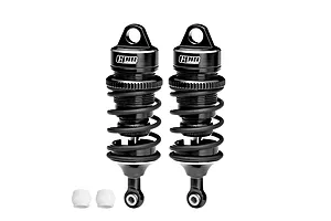GPM Aluminium 78mm Front Adjustable Shocks 2Pcs - Black