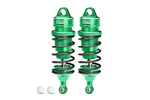 GPM Aluminium 88mm Rear Adjustable Shocks 2Pcs - Green