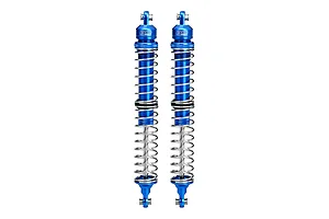 GPM Aluminium 145mm Rear Adjustable Double-Spring Shocks 2Pcs - Blue