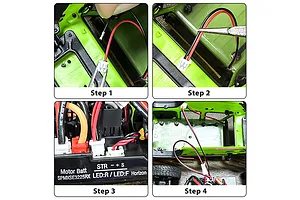 GPM Roof LED Light Bar - Yellow image 3