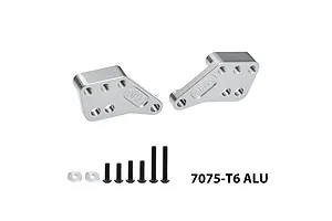GPM Aluminium Front &amp; Rear Shock Mount - Silver