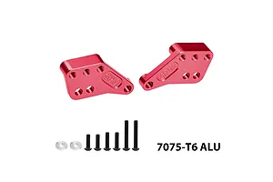 GPM Aluminium Front &amp; Rear Shock Mount - Red