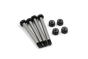 Yeah Racing Steel Steel Suspension Arm Pin Set 8Pcs