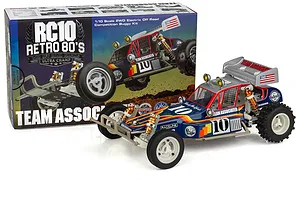 RC10 Classic RC Buggy Electric 2WD 1/10 Scale Kit - Retro &amp;#039;80s Ultra Champ image 1