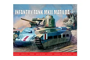 Airfix 1/76 Infantry Tank Mk.II Matilda Tank Scaled Plastic Model Kit