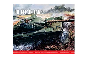 Airfix 1/76 Chieftain Battle Tank Scaled Plastic Model Kit