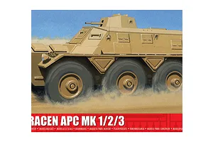 Airfix 1/76 Saracen APC Mk 1/2/3 APC Scaled Plastic Model Kit