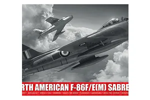 Airfix 1/72 North American F-86F/E(M) Sabre Scaled Plastic Model Kit