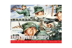 Airfix 1/32 WWII German Mountain Troops Scaled Plastic Model Kit