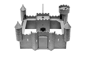 Airfix 1/76 Robin Hood - Sherwood Castle & Figures Scaled Plastic Model Kit image 147140